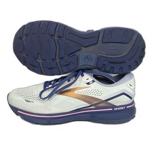 Brooks Ghost 15-Women's Sz 9.5-Gray/Purple Running Shoes - 1203801B492 -*Defect*